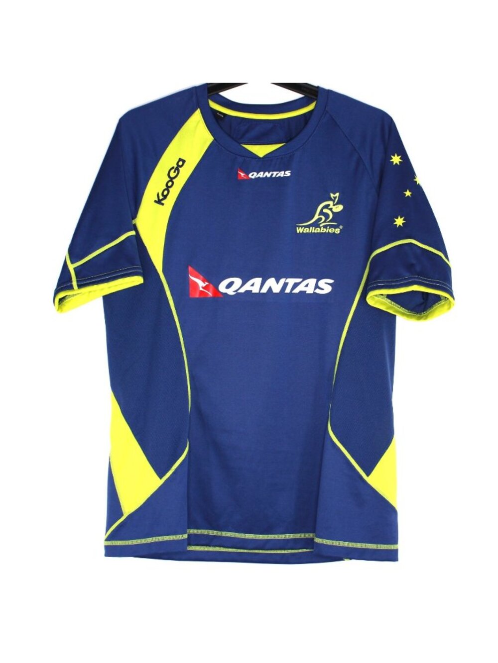Kooga Mens Small Qantas Wallabies Rugby Jersey K751